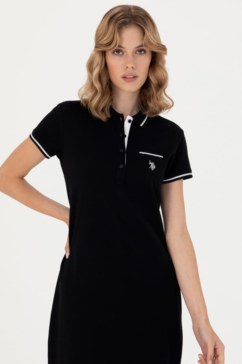 Kadın Siyah Örme Elbise - 50271564012