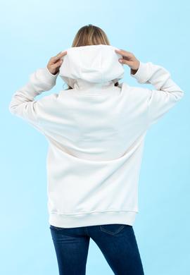 Taş Kapüşonlu Oversize Basic Sweatshirt - 50276088006