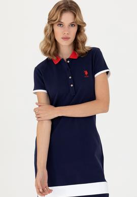 Kadın Lacivert Örme Elbise - 50271581012