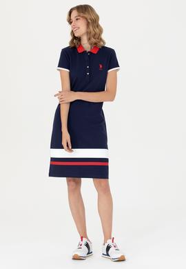 Kadın Lacivert Örme Elbise - 50271581012