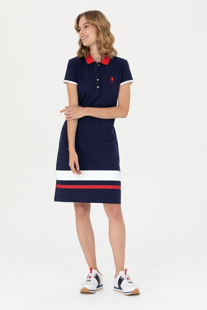 Kadın Lacivert Örme Elbise