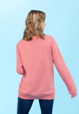 Somon Bisiklet Yaka Basic Sweatshirt - 50276089068