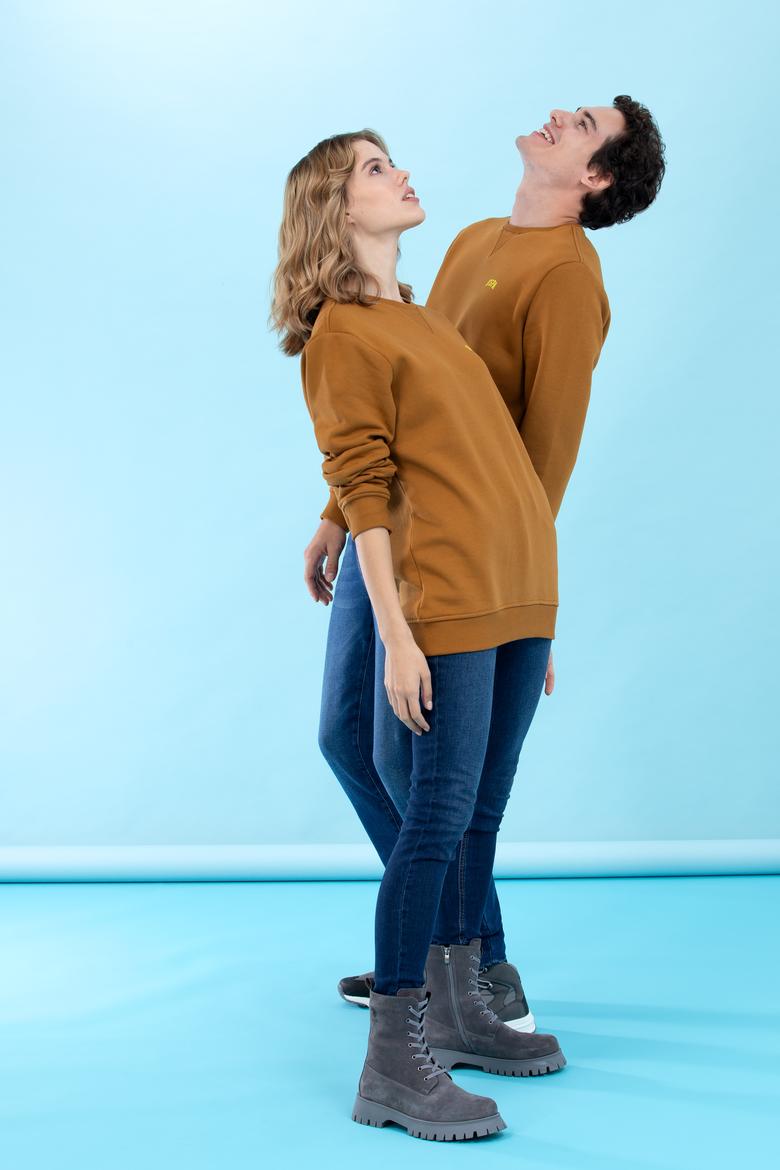 Coconut Bisiklet Yaka Basic Sweatshirt - 50276089131