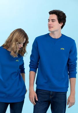 Saks Bisiklet Yaka Basic Sweatshirt - 50276089044