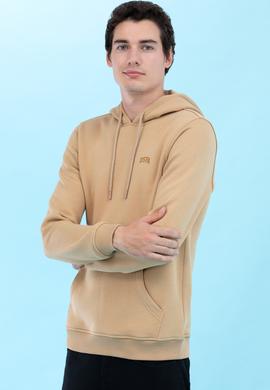 Kum Kapüşonlu Basic Sweatshirt - 50273935121