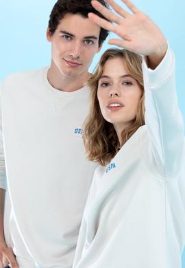 Taş Bisiklet Yaka Basic Sweatshirt - 50276089073