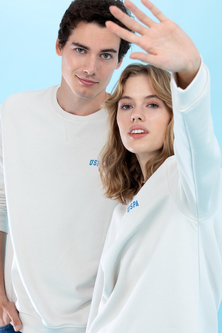 Taş Bisiklet Yaka Basic Sweatshirt - 50276089073