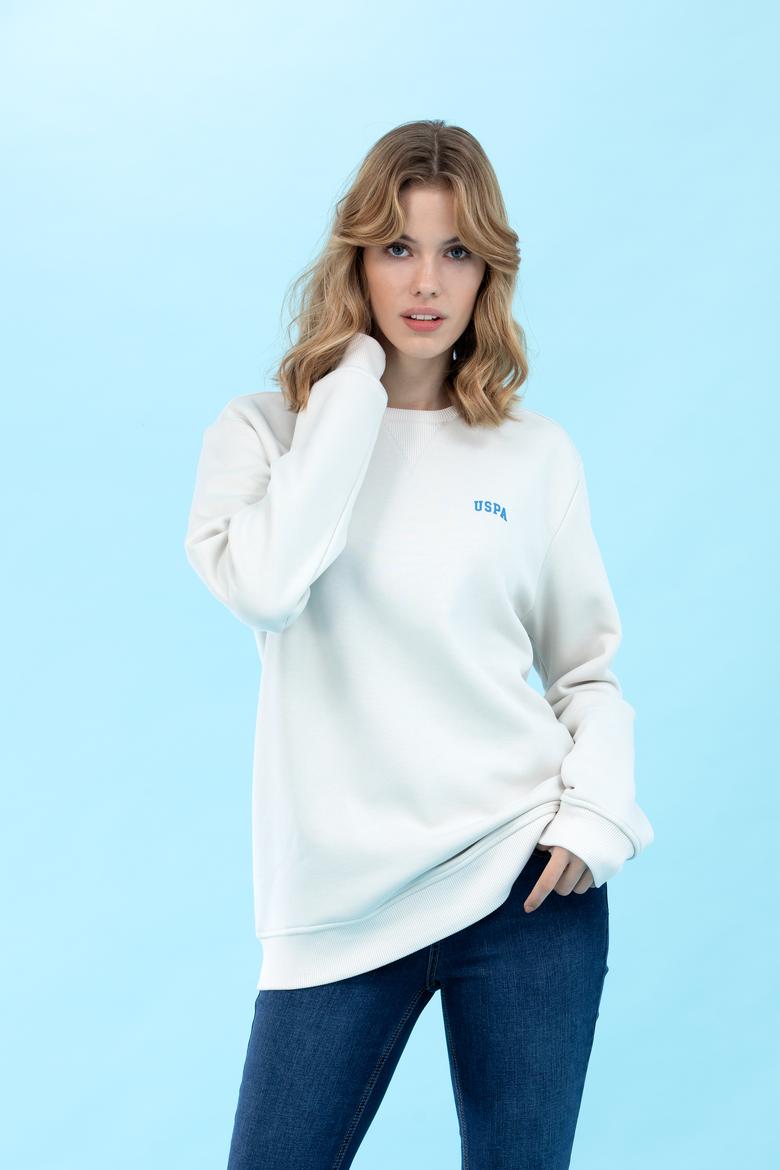Taş Bisiklet Yaka Basic Sweatshirt - 50276089073
