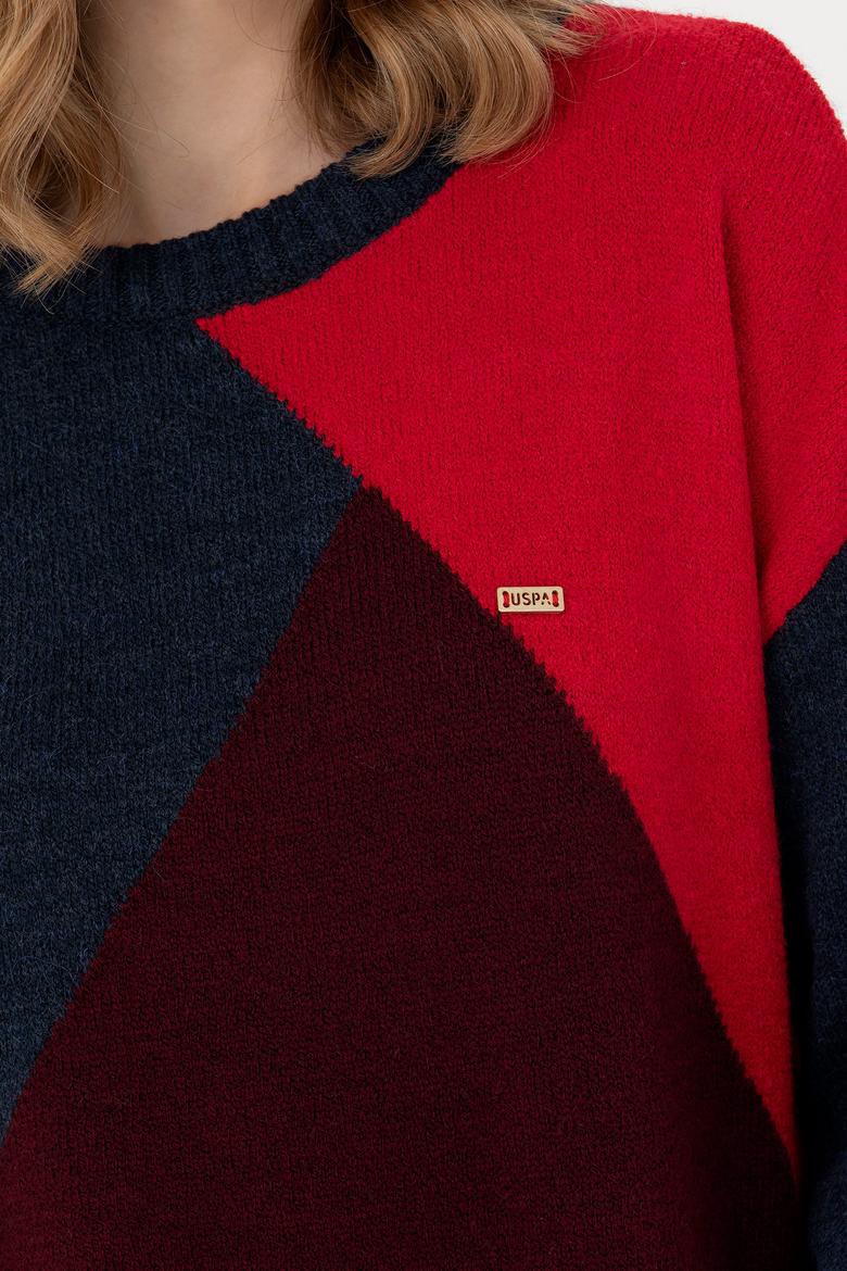 Kadın Lacivert Bisiklet Yaka Kazak - 50272033010