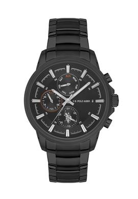 Erkek Siyah Çelik Kordon Kol Saati USPA1016-08 - 50282390001