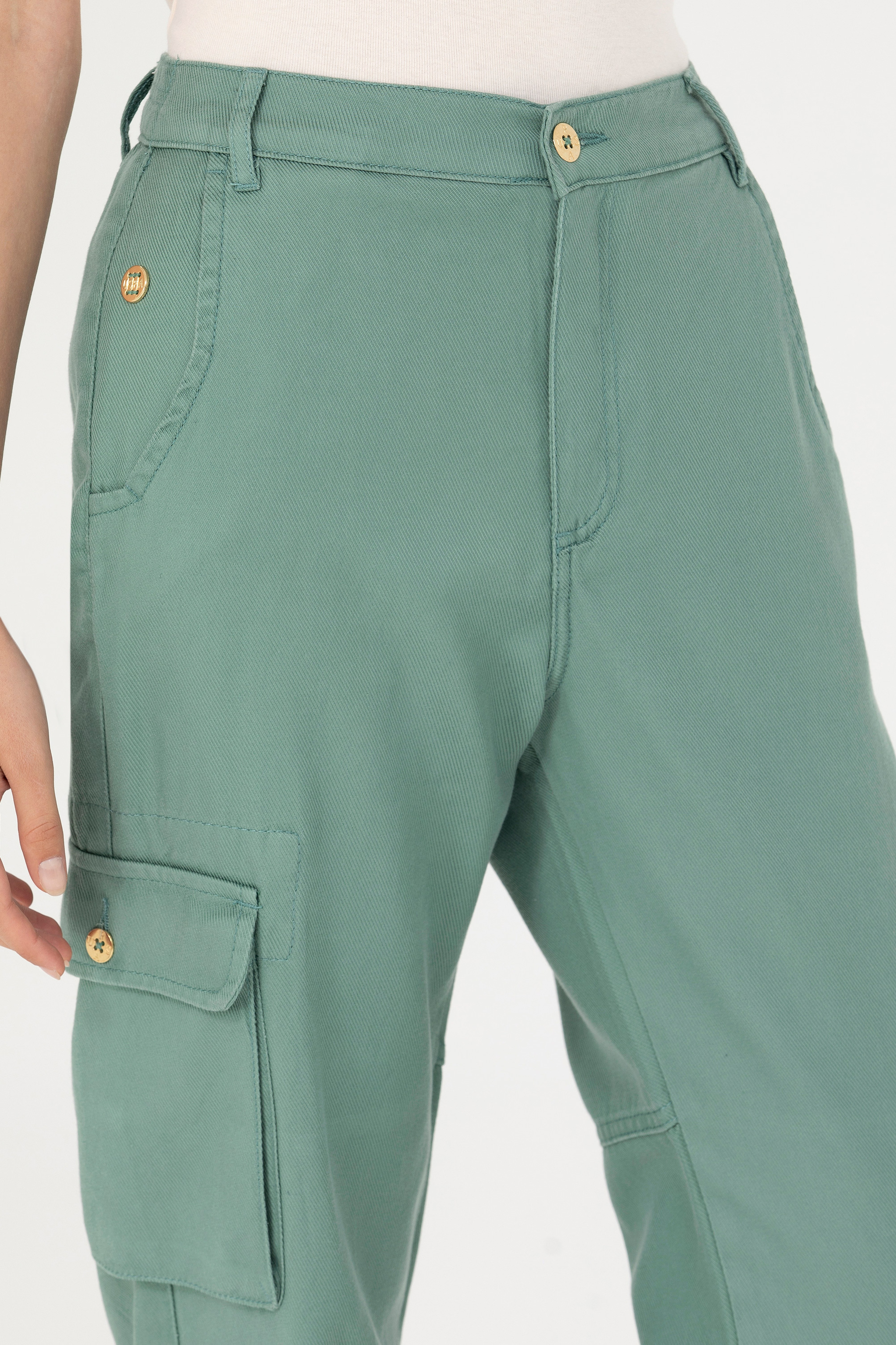 Kadın Mint Pantolon