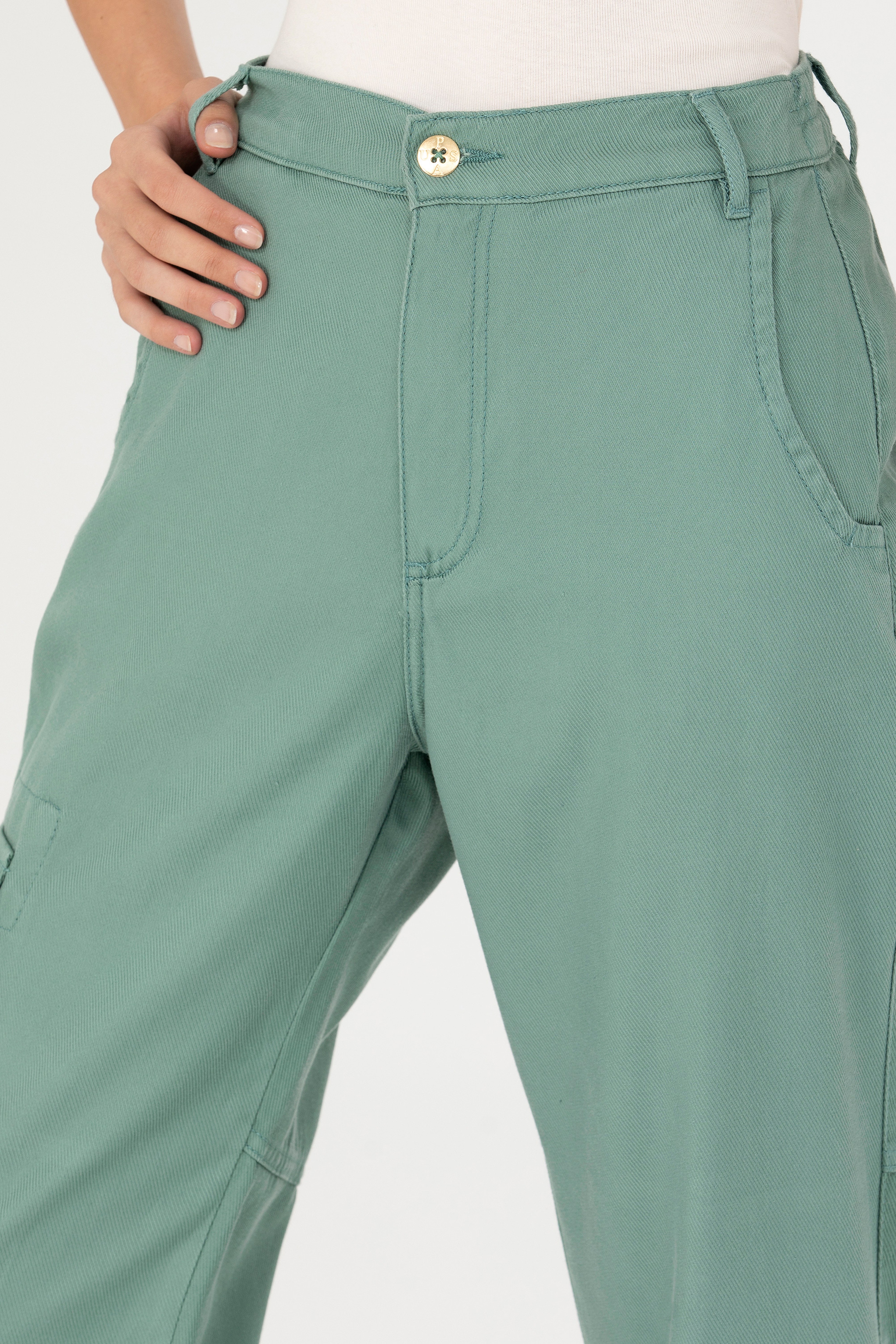 Kadın Mint Pantolon