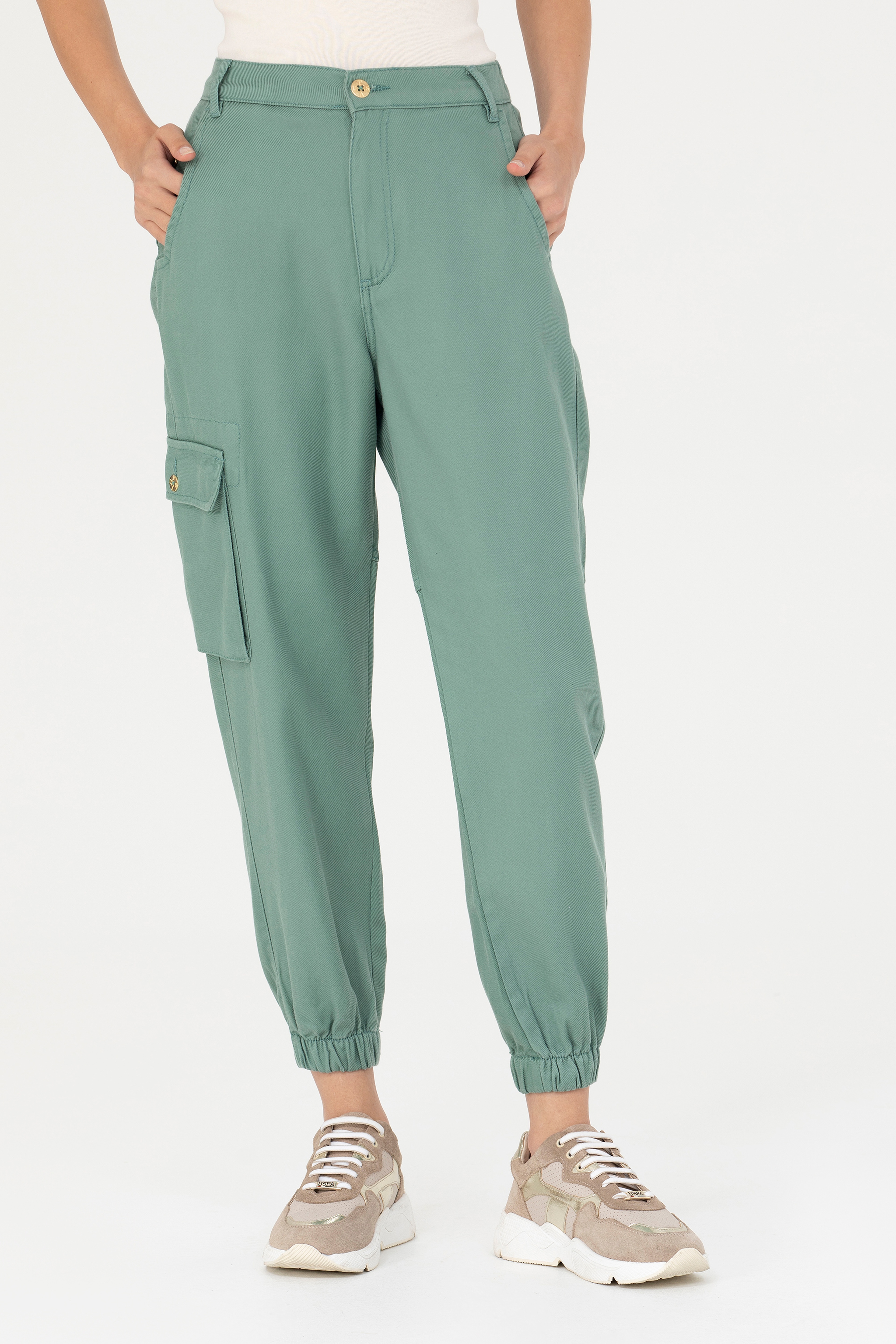 Kadın Mint Pantolon - Image 3