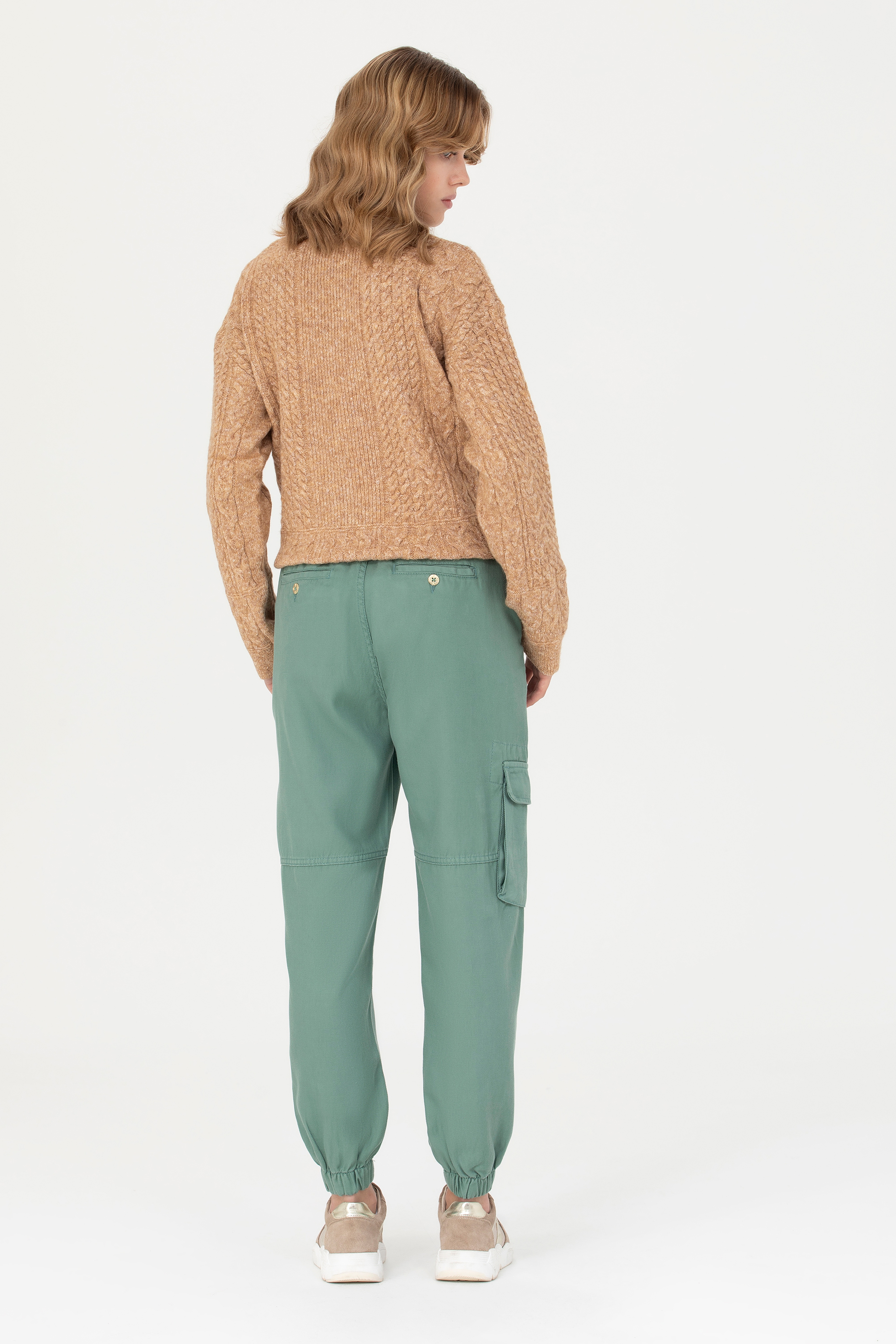 Kadın Mint Pantolon - Image 5