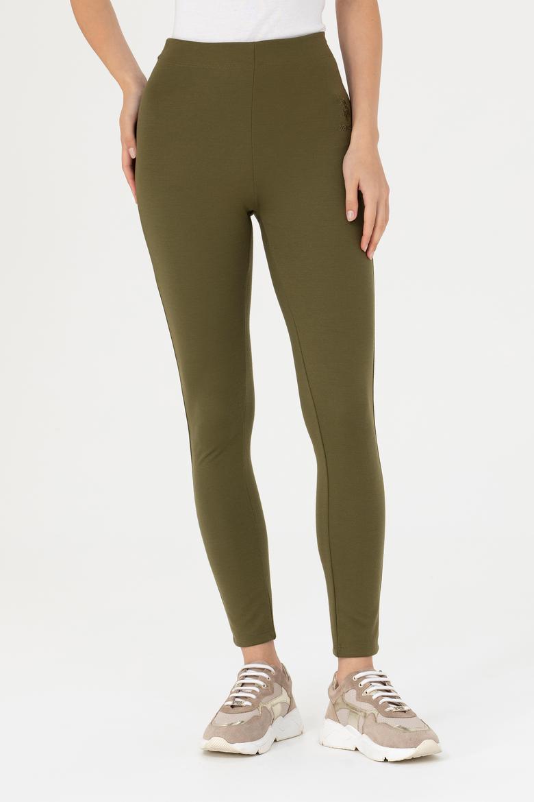 Kadın Haki Tayt - 50272998027