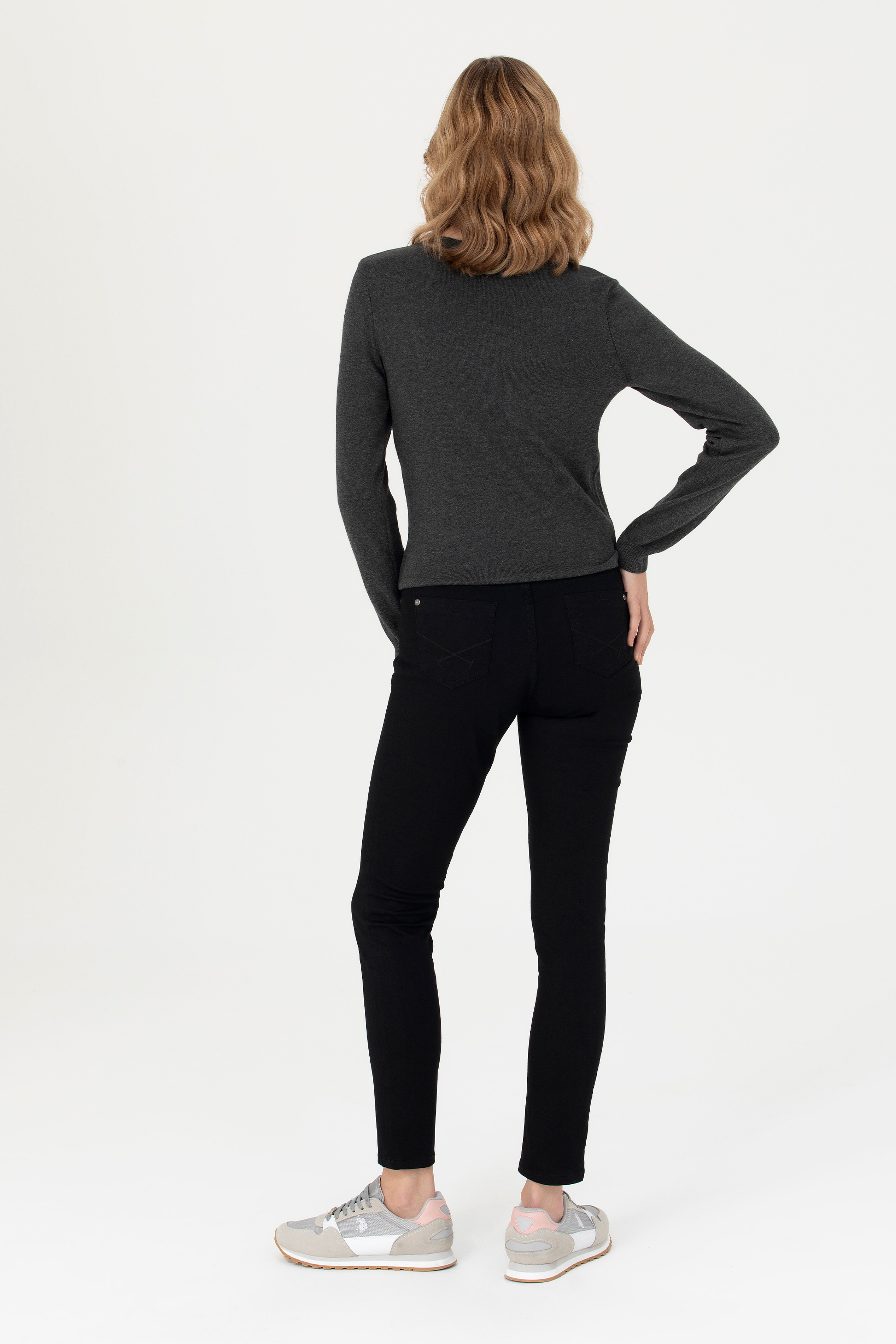 Kadın Siyah Pantolon - Image 4