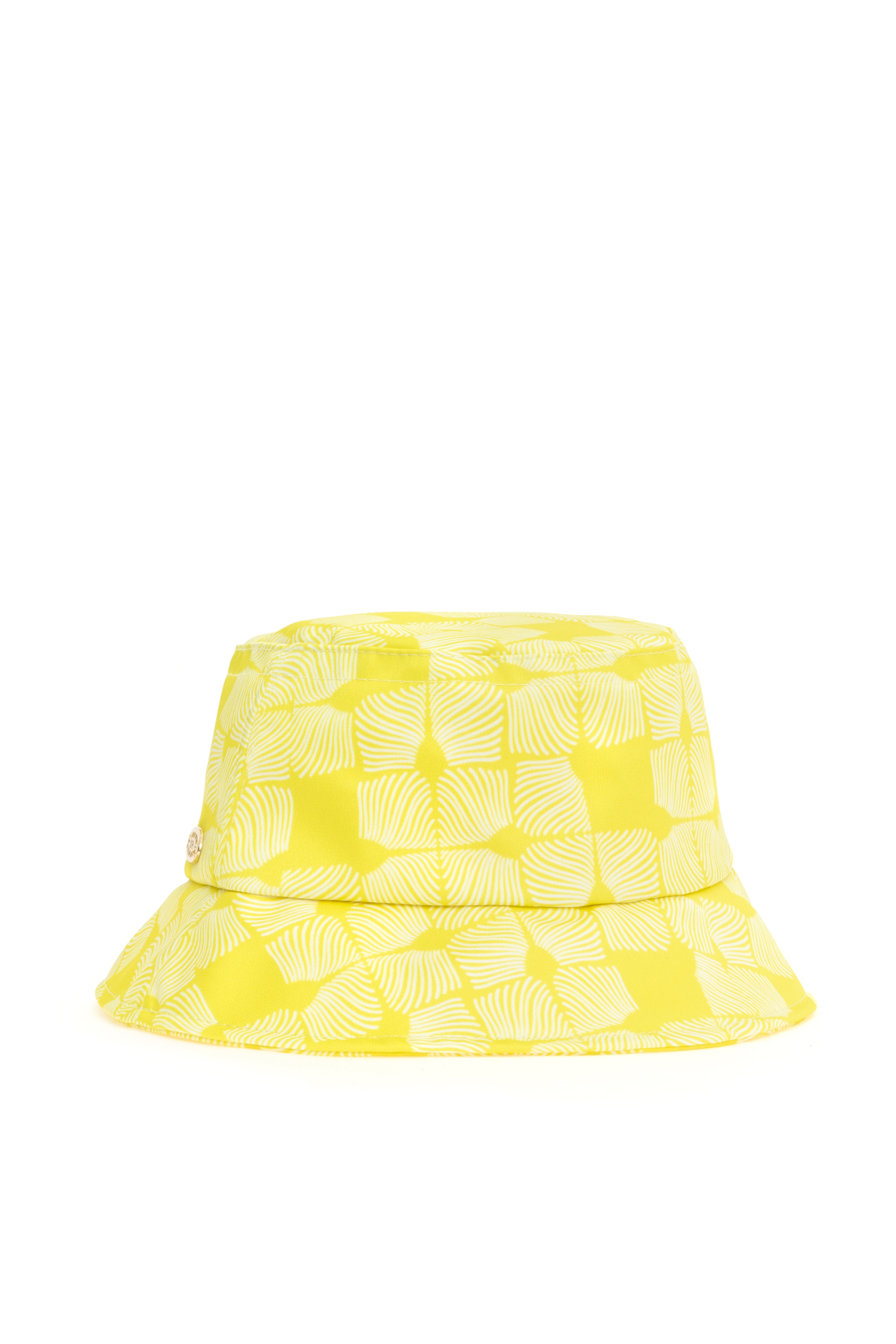 Kadın Sarı Bucket Şapka - Image 3