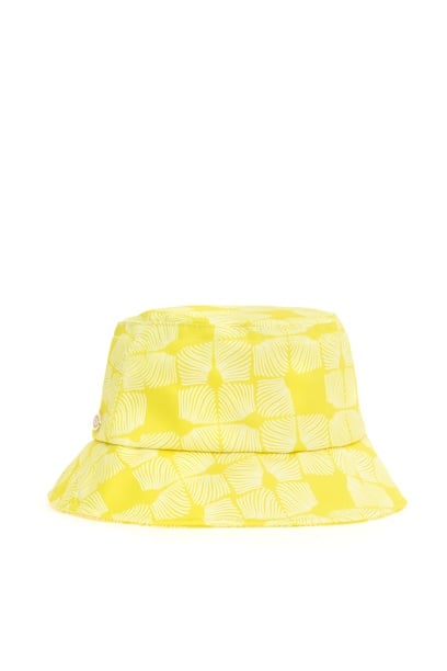 Kadın Sarı Bucket Şapka