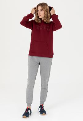 Kadın Gri Melanj Eşofman Altı - 50276507019