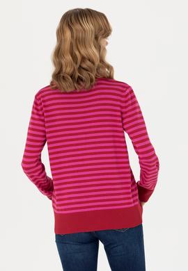 Kadın Kırmızı Balıkçı Yaka Kazak - 50270440011