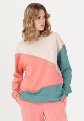Kadın Mint Kapüşonlu Sweatshirt - 50276582006