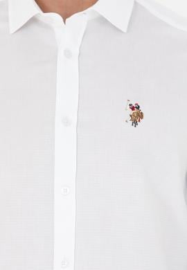 Erkek Beyaz Uzun Kollu Gömlek - 50272841007