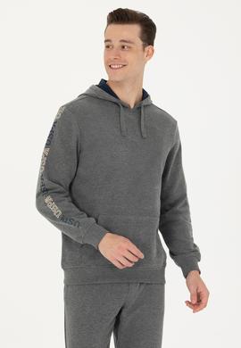 Erkek Antrasit Melanj Sweatshirt - 50273983017