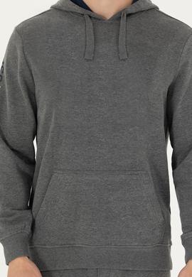 Erkek Antrasit Melanj Sweatshirt - 50273983017