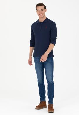 Erkek Lacivert Basic Sweatshirt - 50269404091