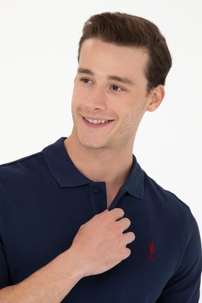 Erkek Lacivert Basic Sweatshirt