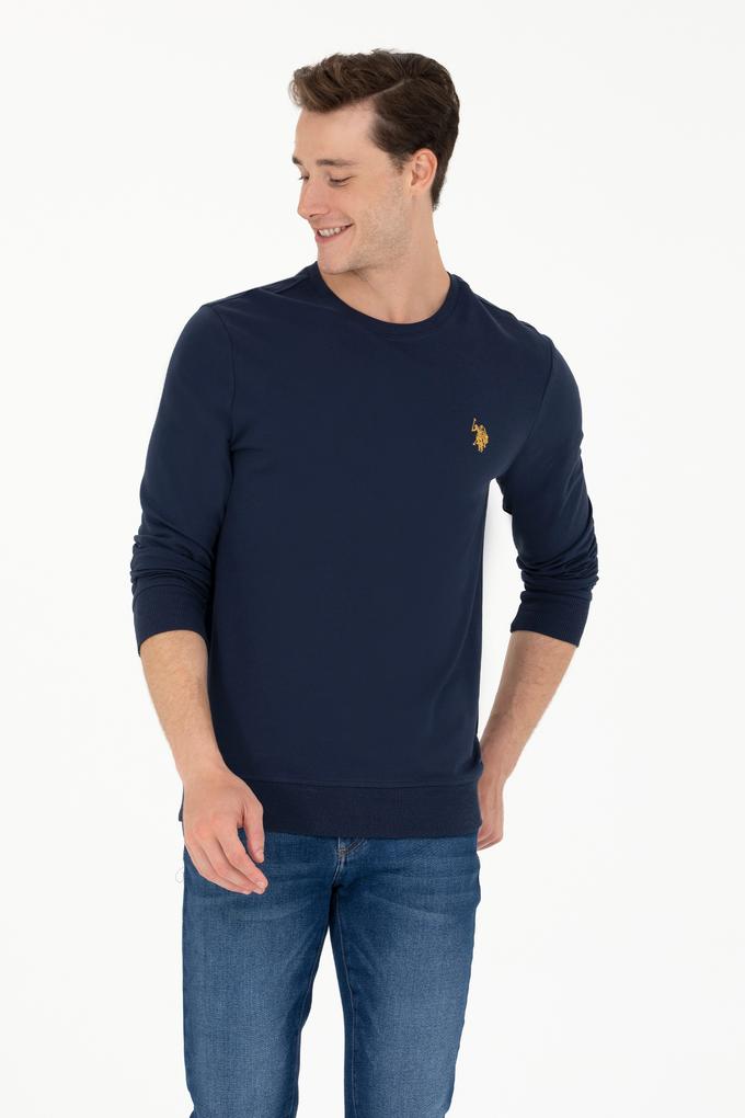 Erkek Lacivert Sweatshirt