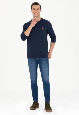 Erkek Lacivert Sweatshirt - 50274064039