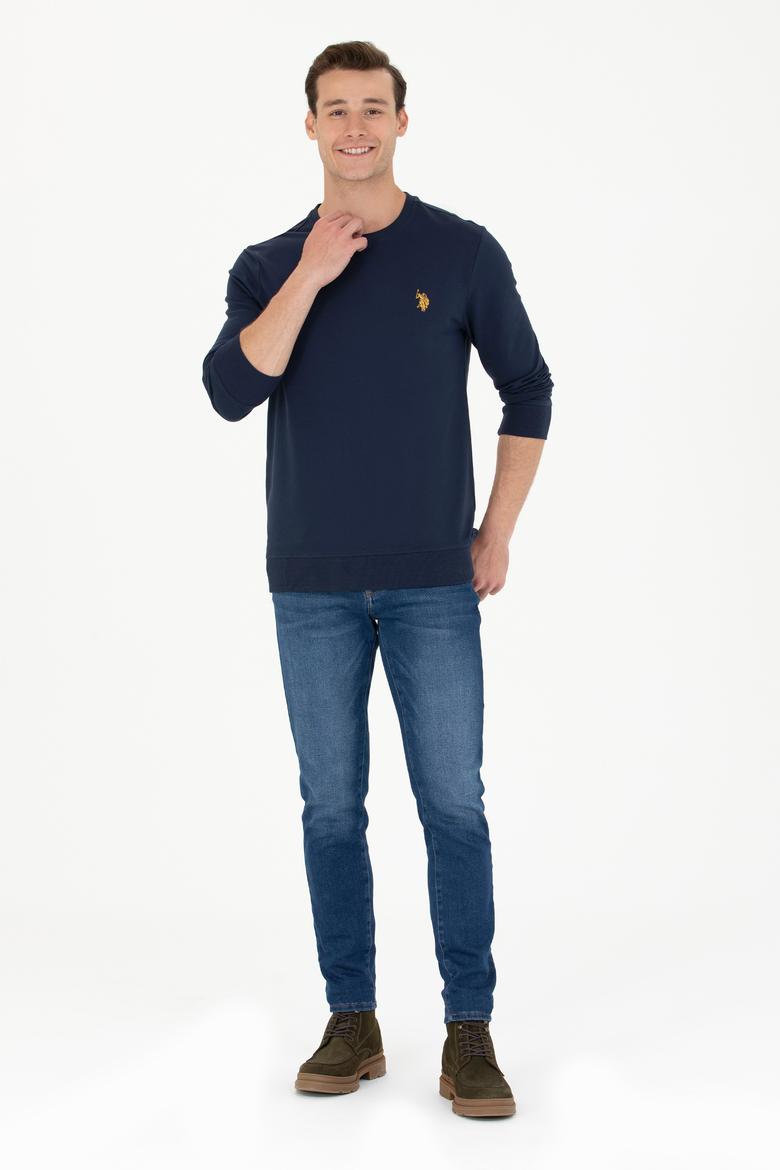 Erkek Lacivert Sweatshirt - 50274064039