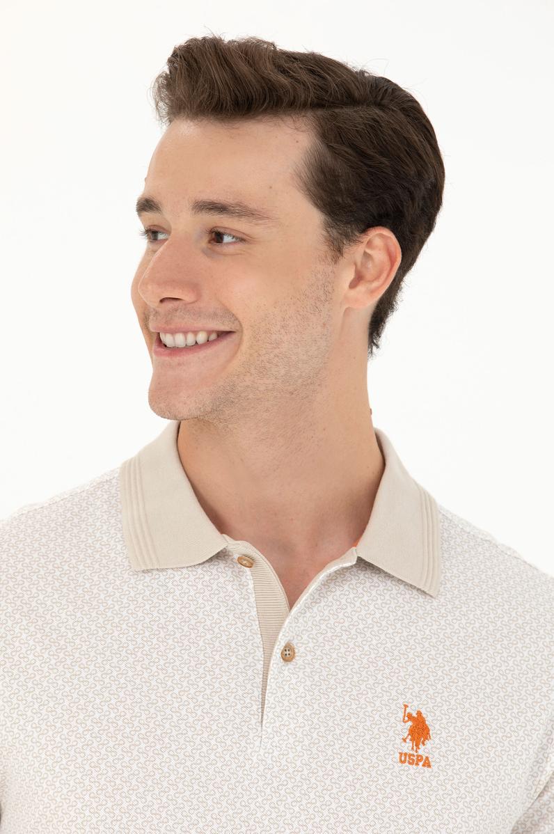 Erkek Taş Polo Yaka Tişört