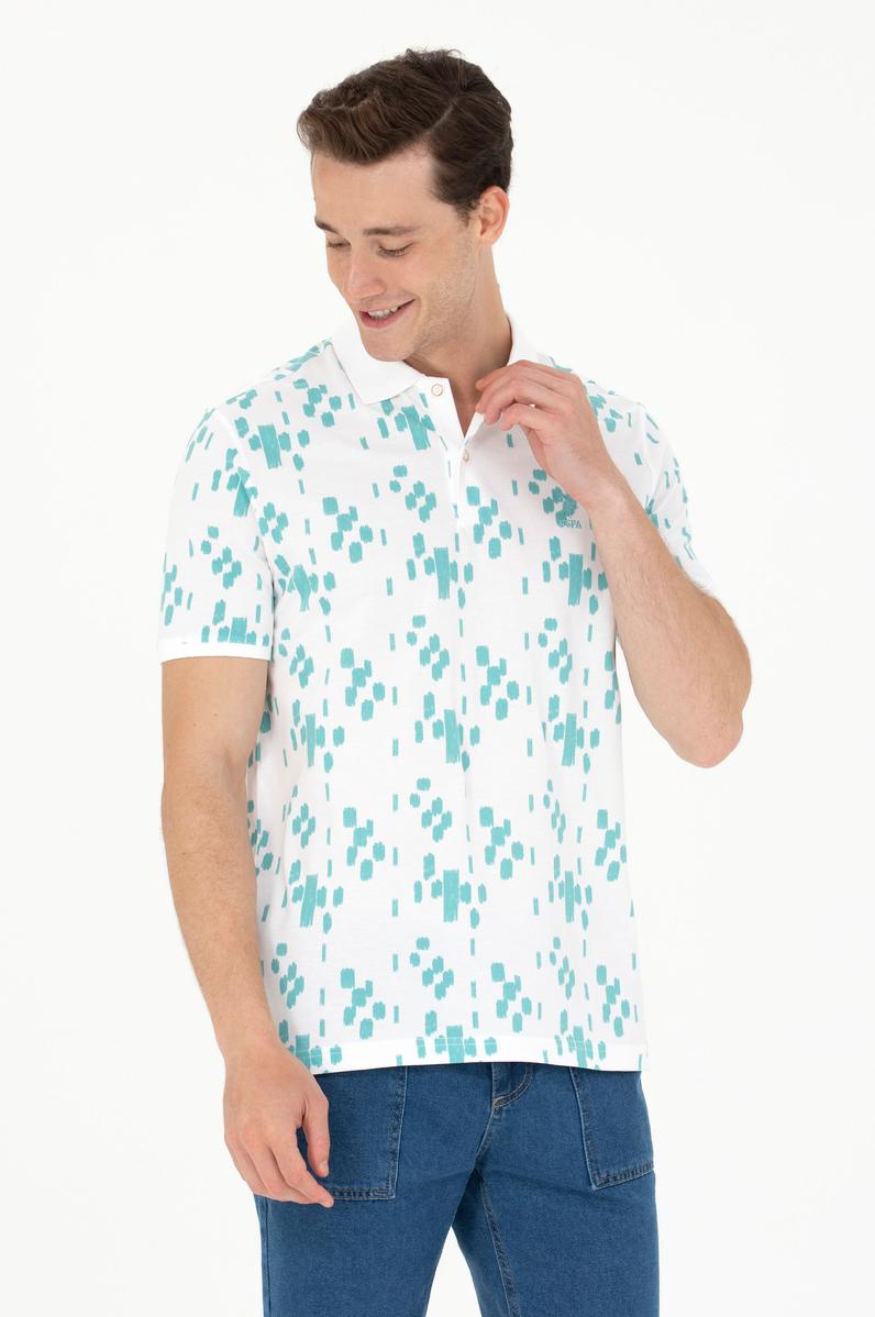 Erkek Mint Polo Yaka Tişört