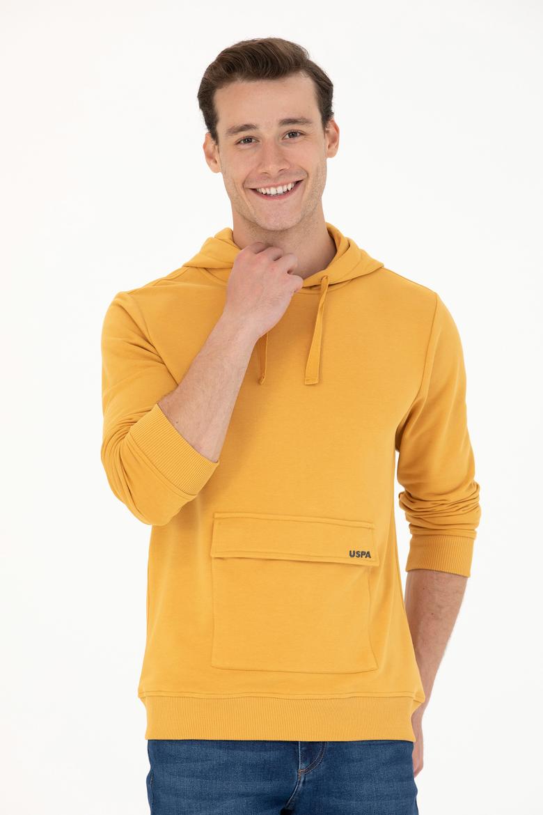 Erkek Hardal Sweatshirt - 50274053027