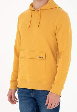 Erkek Hardal Sweatshirt - 50274053027