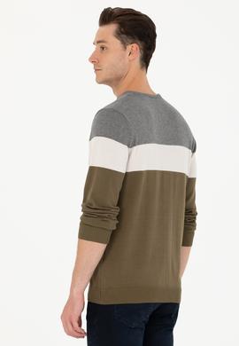 Erkek Haki Kazak - 50272119011