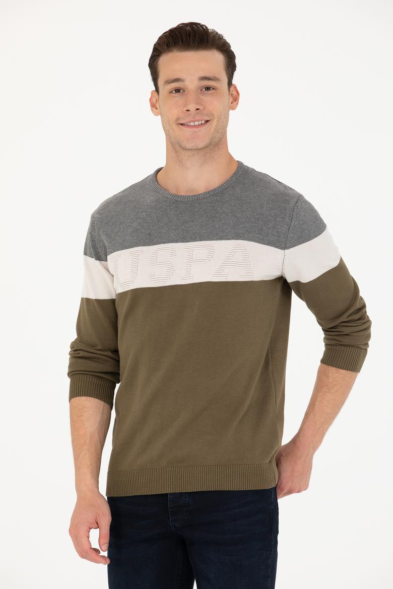 Erkek Haki Kazak - 50272119011