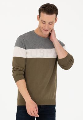 Erkek Haki Kazak - 50272119011