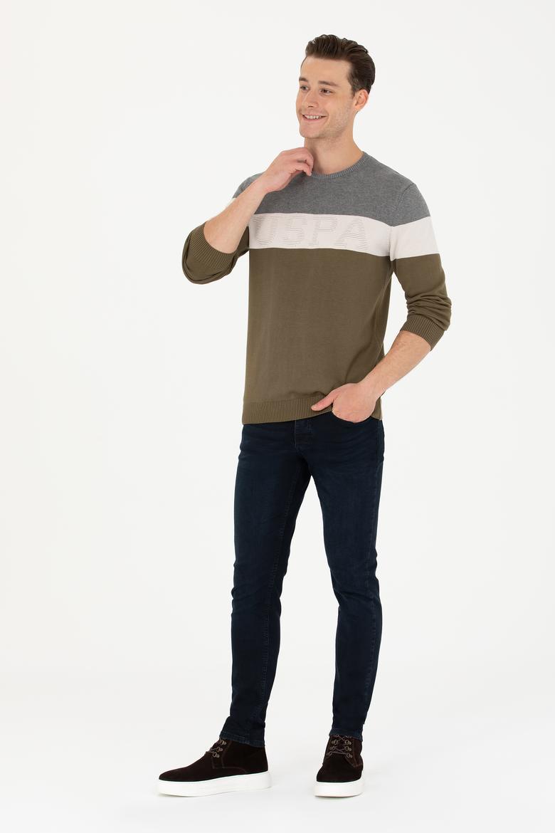 Erkek Haki Kazak - 50272119011