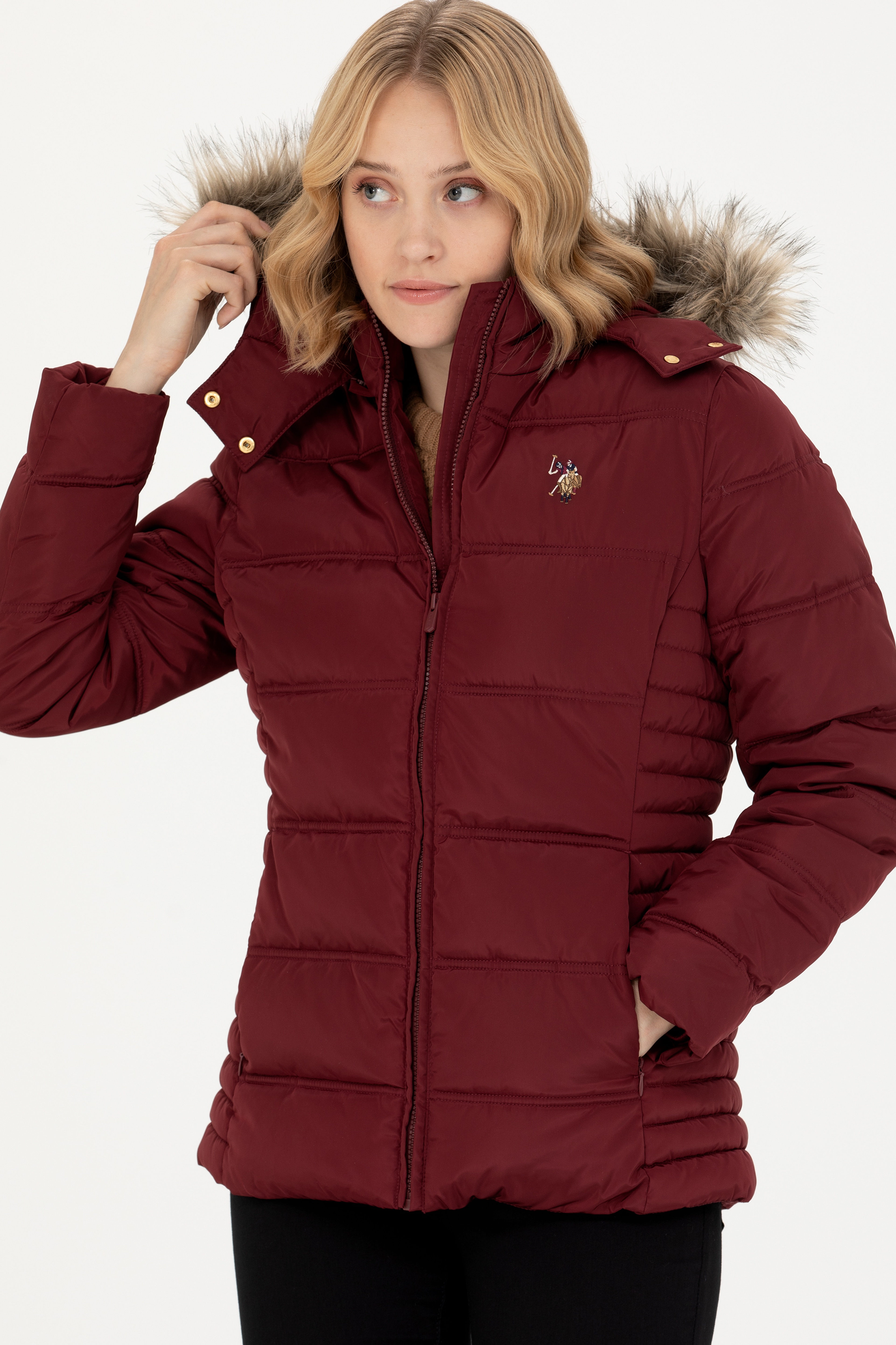 Kadın Bordo Mont