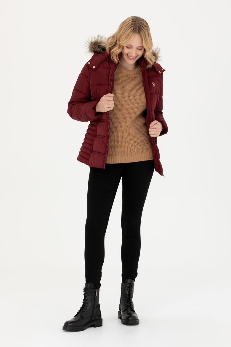 Kadın Bordo Mont - 50270658038