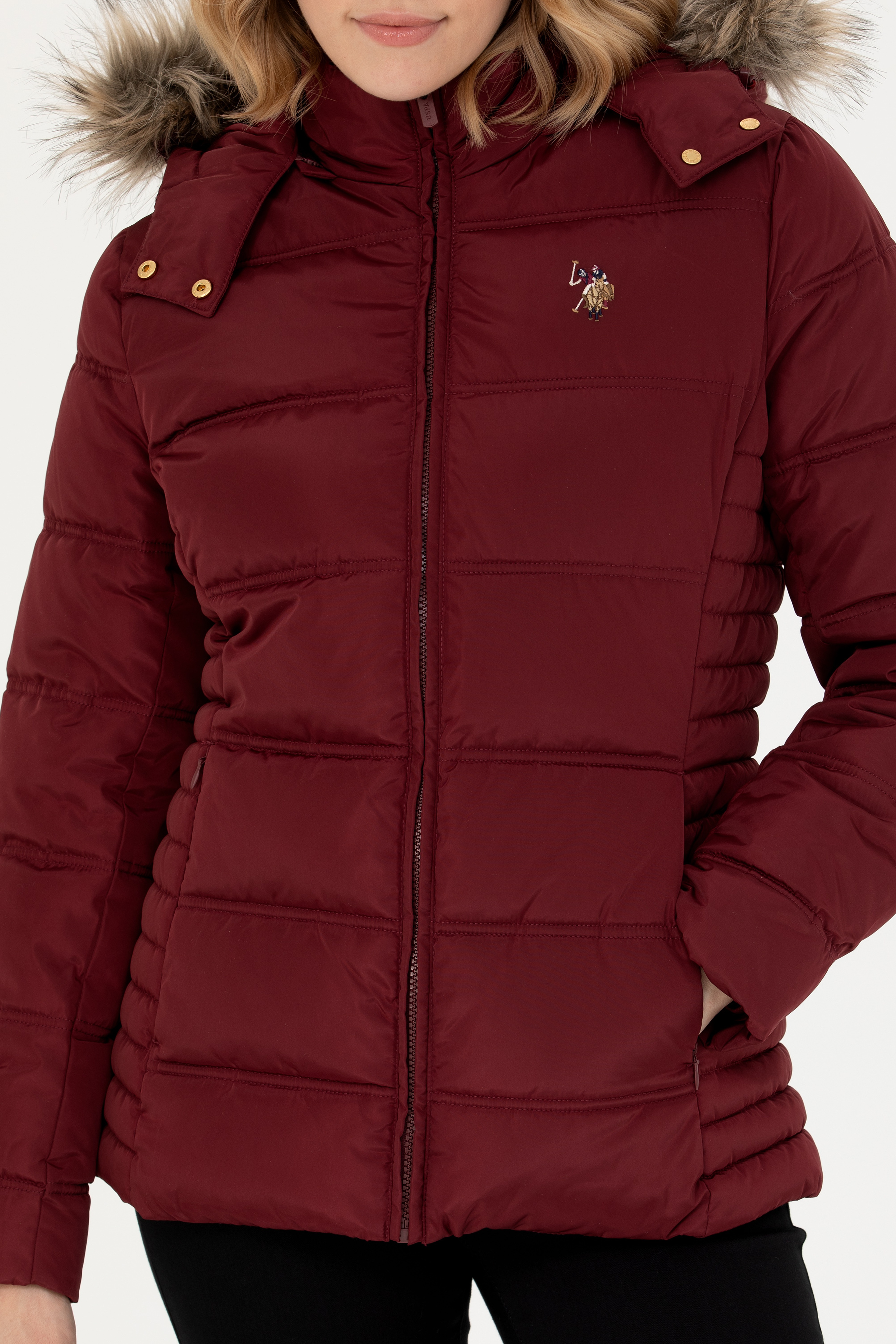 Kadın Bordo Mont