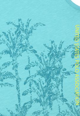 Çocuk Mint Bisiklet Yaka Tişört - 50264182056