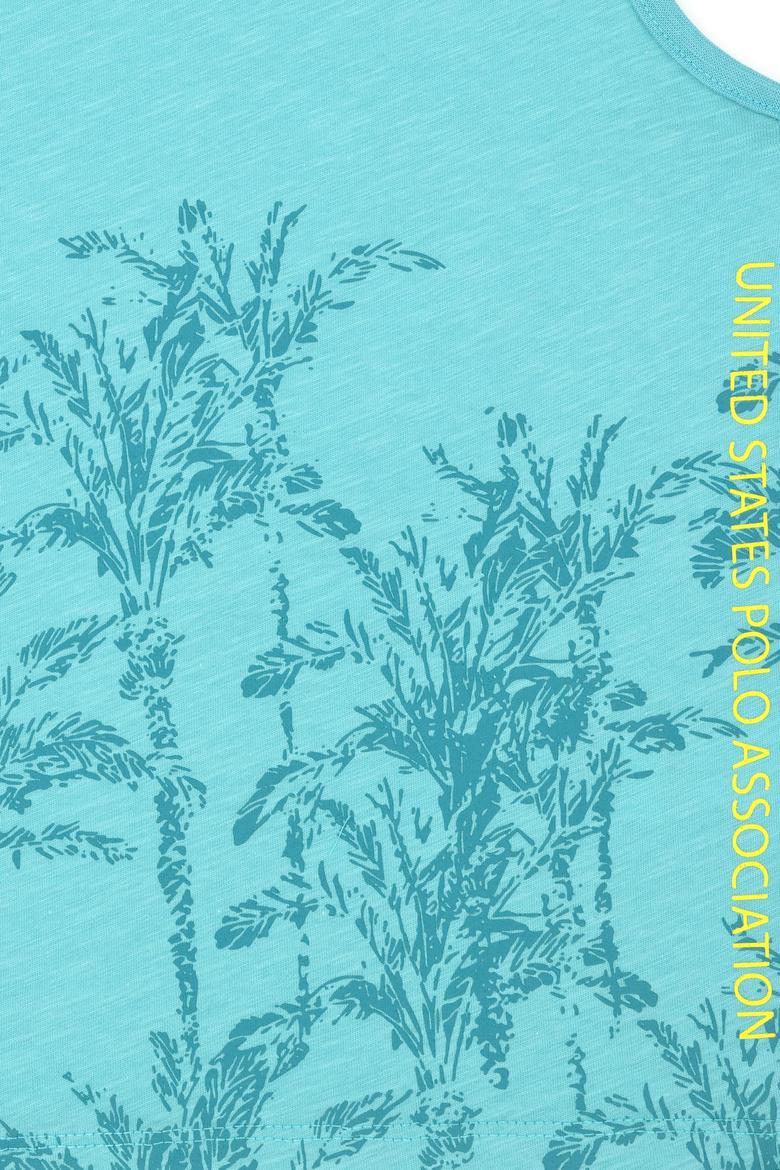 Çocuk Mint Bisiklet Yaka Tişört - 50264182056