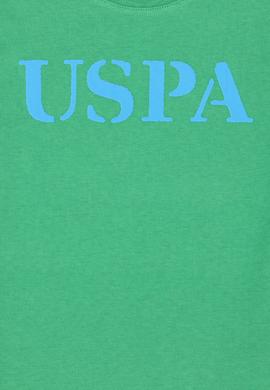 Çocuk Yeşil Basic Bisiklet Yaka Tişört - 50263028089