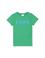 Çocuk Yeşil Basic Bisiklet Yaka Tişört
