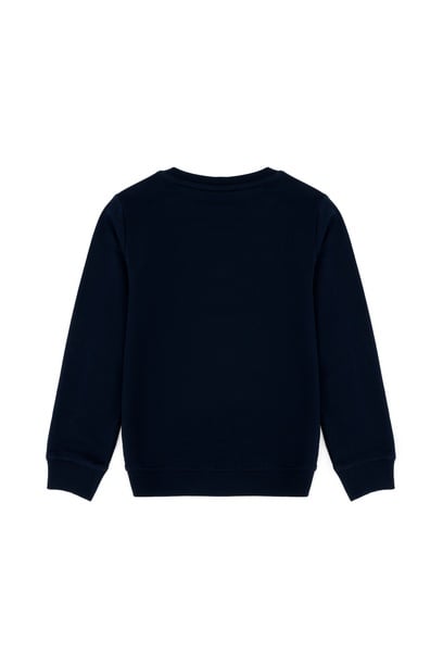 Erkek Bebek Lacivert Basic Sweatshirt