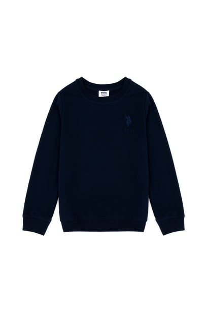 Erkek Bebek Lacivert Basic Sweatshirt